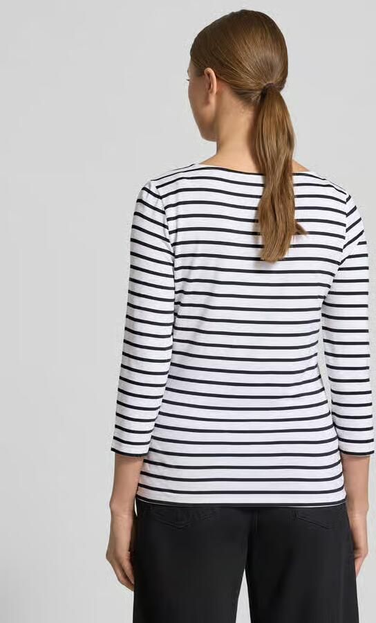 MORE & MORE Regular Fit T-shirt van viscosemix - Foto 3