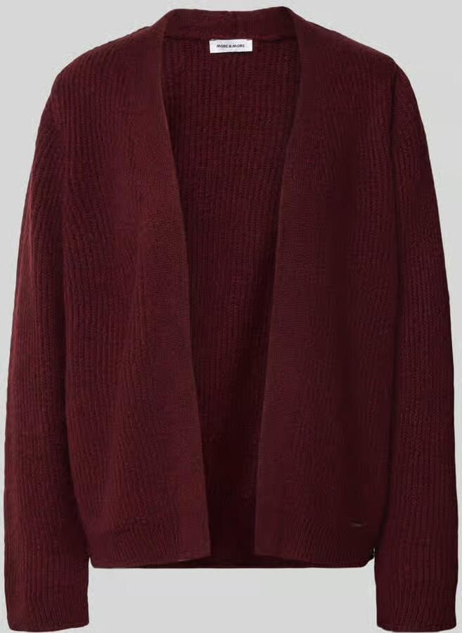 MORE & MORE regular fit vest in open pasvorm