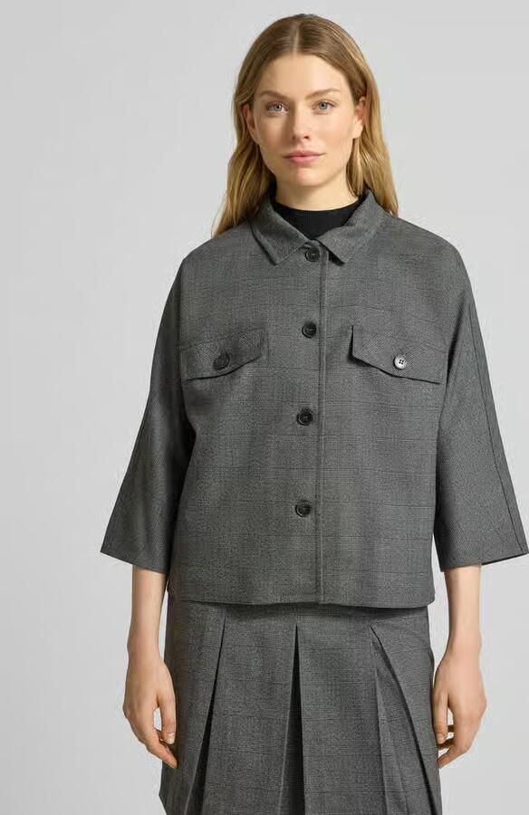 MORE & MORE Relaxed fit blazer met knoopsluiting en 3 4-mouwen - Foto 2