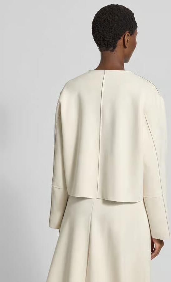 MORE & MORE Relaxed fit blazer met ronde hals