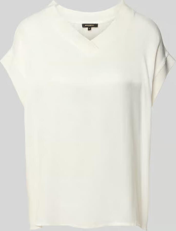 MORE & MORE Relaxed fit blouseshirt met V-hals - Foto 2