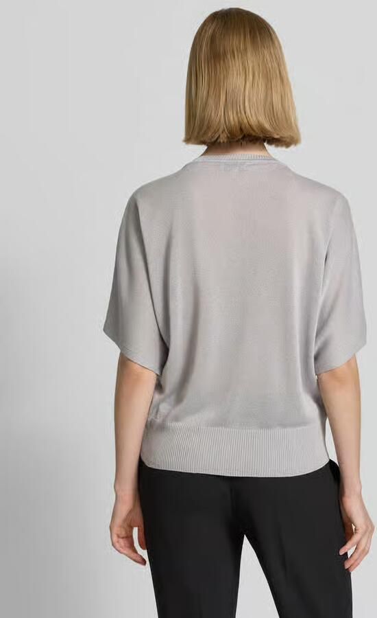 MORE & MORE relaxed fit bovendeel van viscosemix in tricotlook - Foto 2
