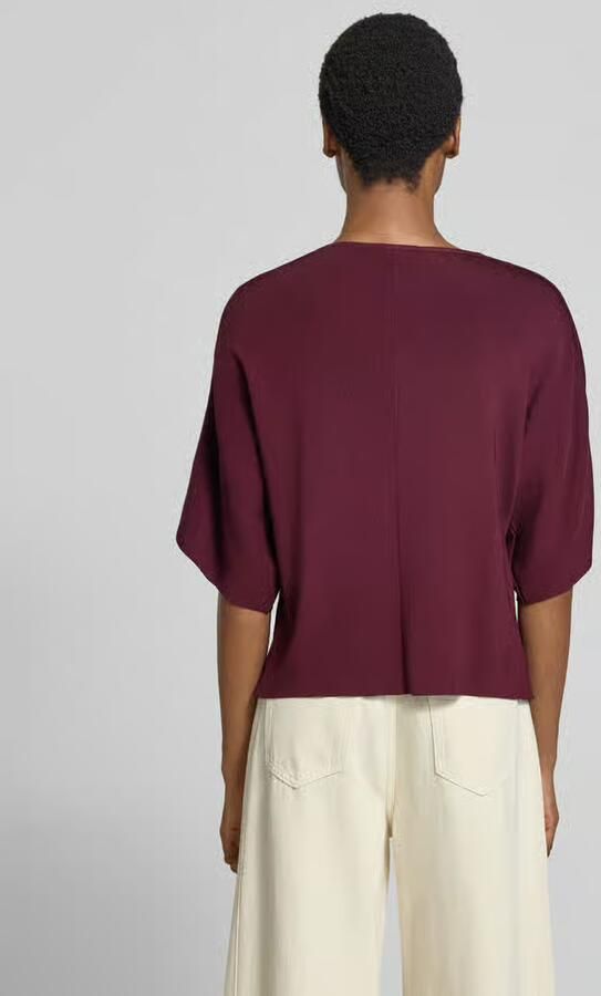 MORE & MORE relaxed fit cardigan van viscosemix in brei-look - Foto 3