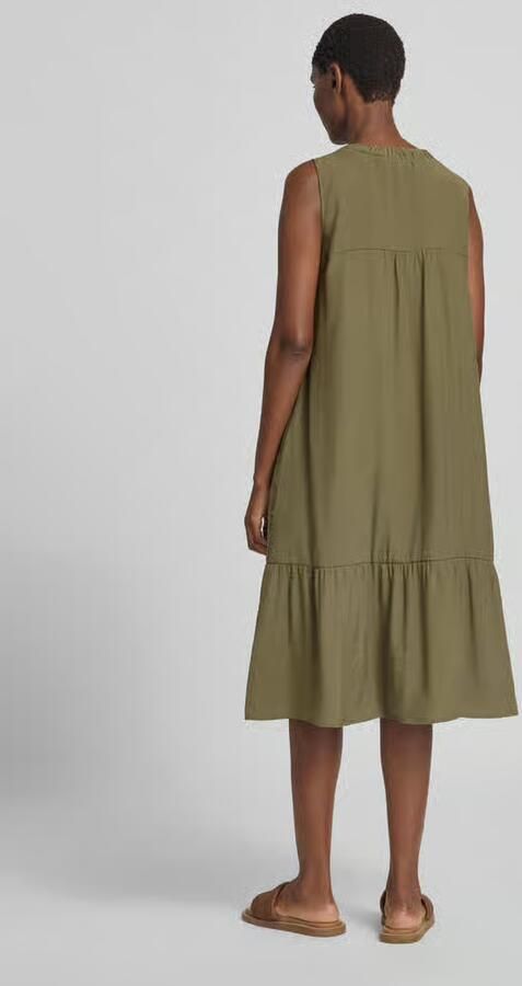 MORE & MORE relaxed fit jurk met serafinohals - Foto 1