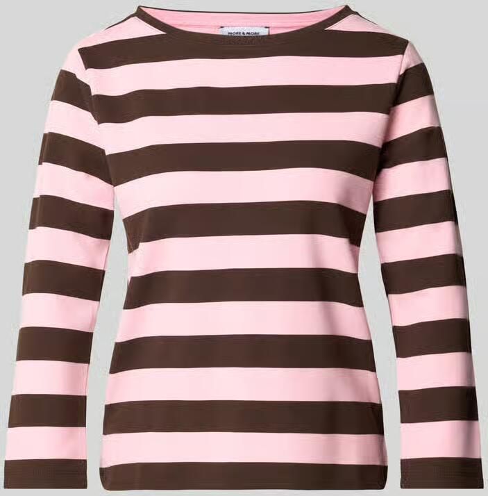 MORE & MORE Shirt met lange mouwen met 3 4-mouw