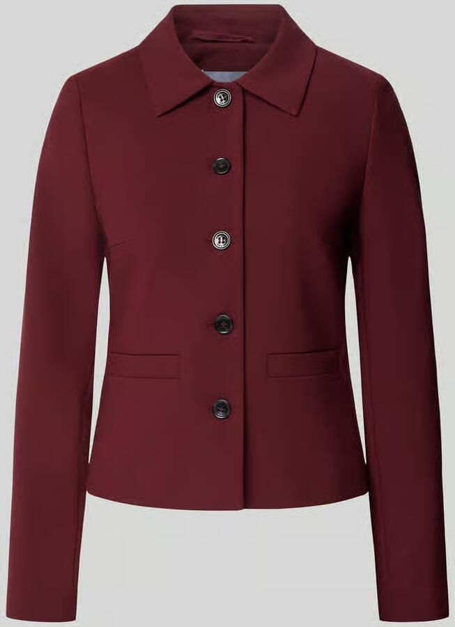 MORE & MORE Slim fit blazer met paspelzakken