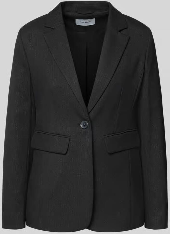 MORE & MORE Slim fit blazer met reverskraag - Foto 2