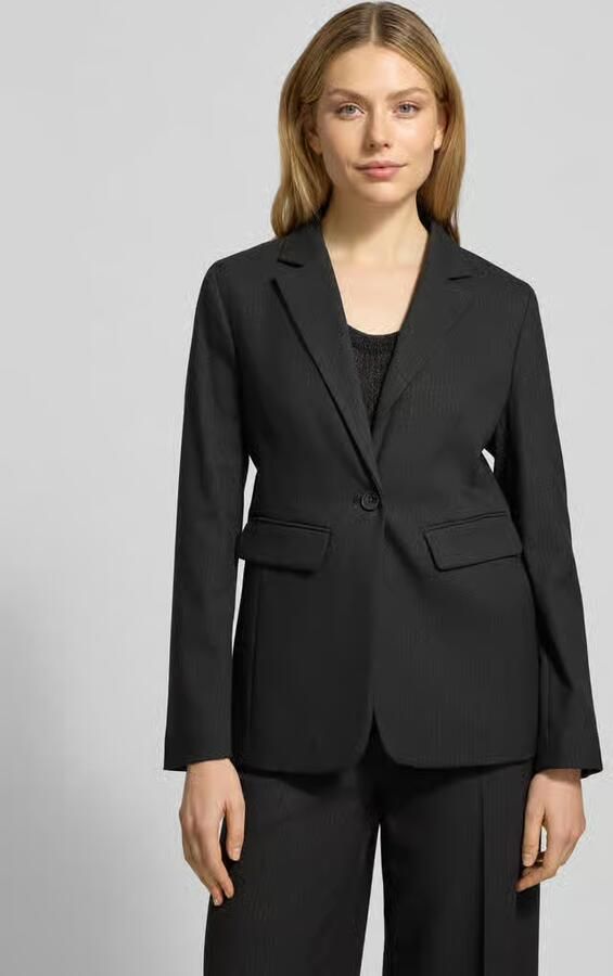 MORE & MORE Slim fit blazer met reverskraag - Foto 2