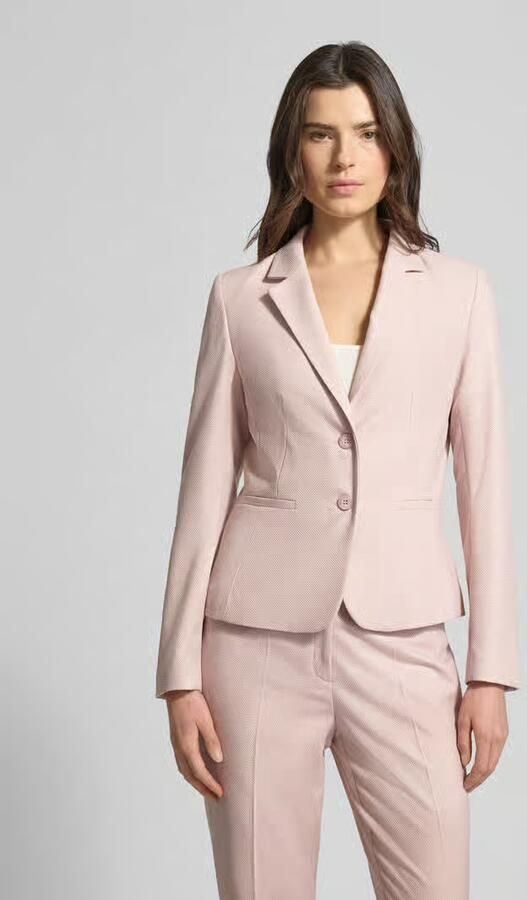 MORE & MORE Slim fit blazer met reverskraag - Foto 2