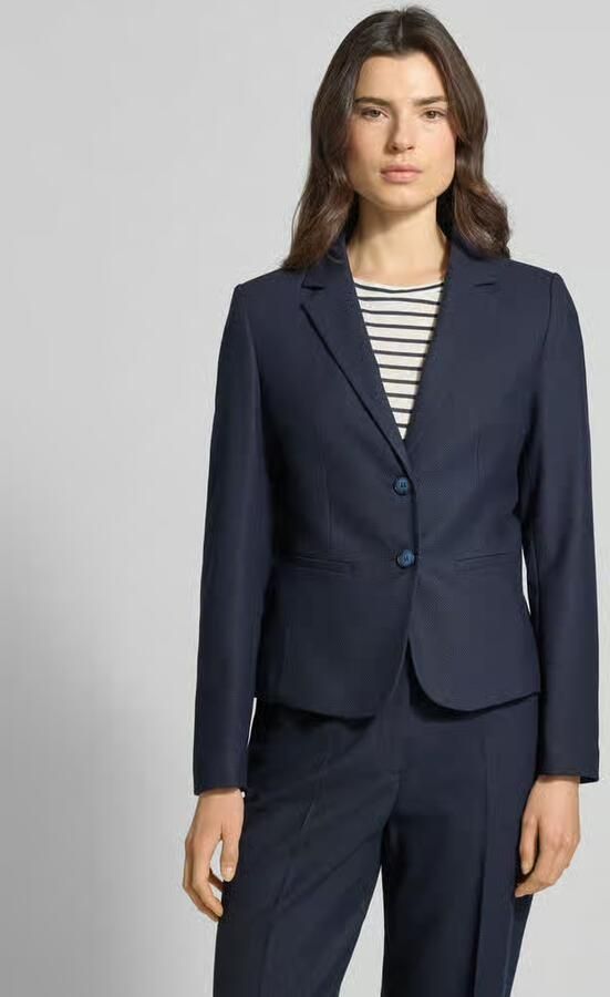 MORE & MORE Slim fit blazer met reverskraag - Foto 2