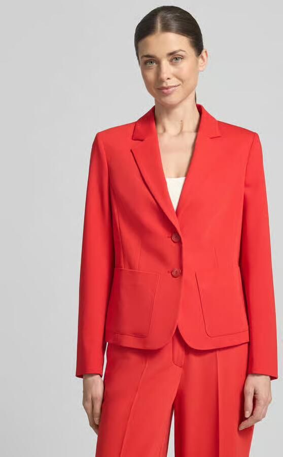 MORE & MORE slim fit blazer met reverskraag - Foto 2