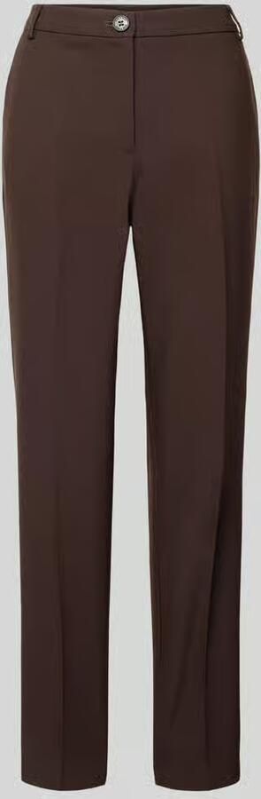 MORE & MORE Stoffen broek met Franse steekzakken