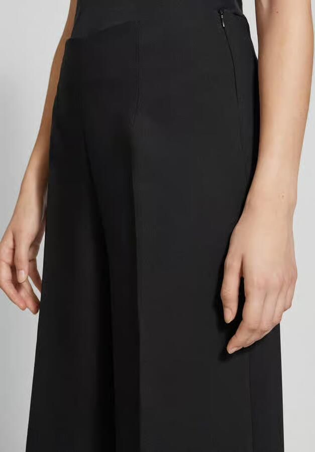 MORE & MORE Stoffen broek met persplooien