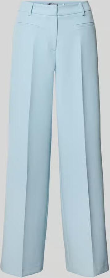 MORE & MORE Stoffen broek met strookzakken en vouwplooi - Foto 2