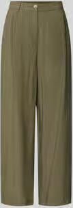 MORE & MORE straight fit broek met bandplooien