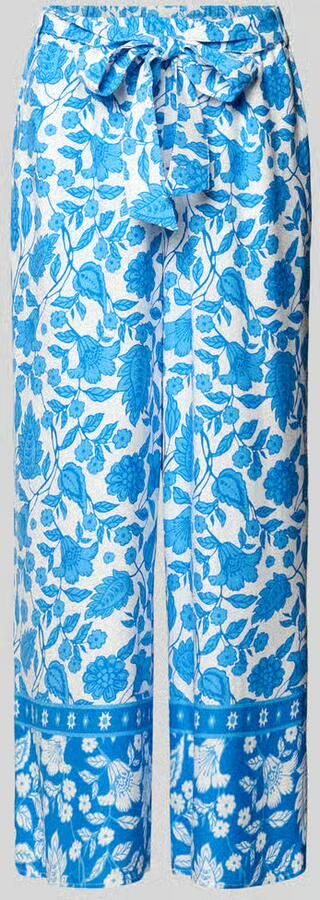 MORE & MORE straight fit stoffen broek van pure viscose - Foto 2