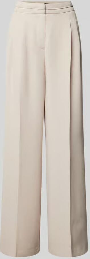 MORE & MORE Straight leg stoffen broek met elastische band - Foto 2