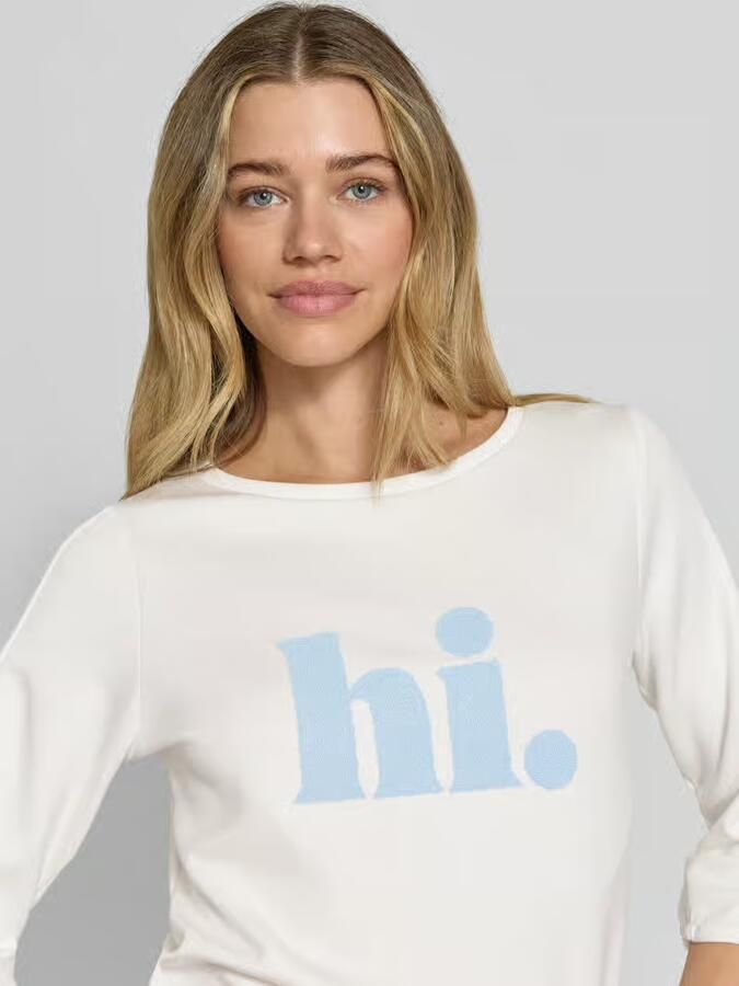 MORE & MORE Sweatshirt met 3 4-mouw