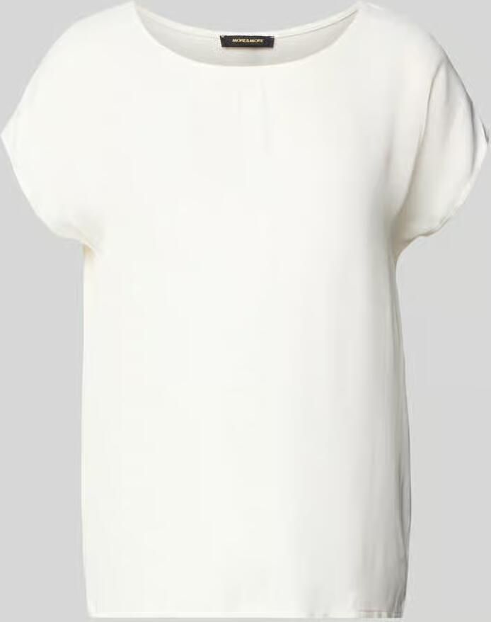 MORE & MORE T-shirt met boothals - Foto 3