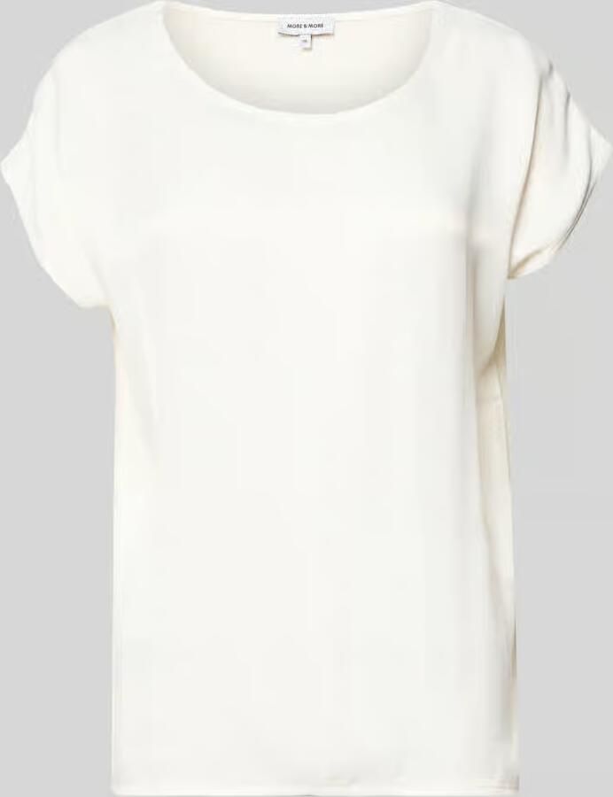 MORE & MORE T-shirt met boothals - Foto 2