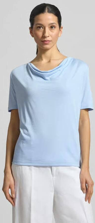 MORE & MORE T-shirt met Cascadehals - Foto 3