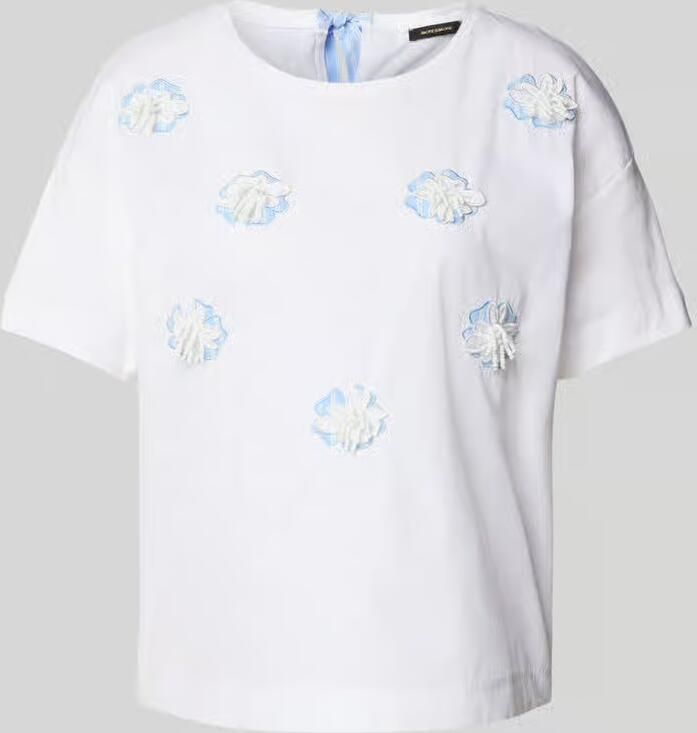 MORE & MORE T-shirt met labeldetails - Foto 2