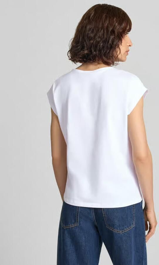 MORE & MORE T-shirt met motiefprint en pailletten - Foto 3