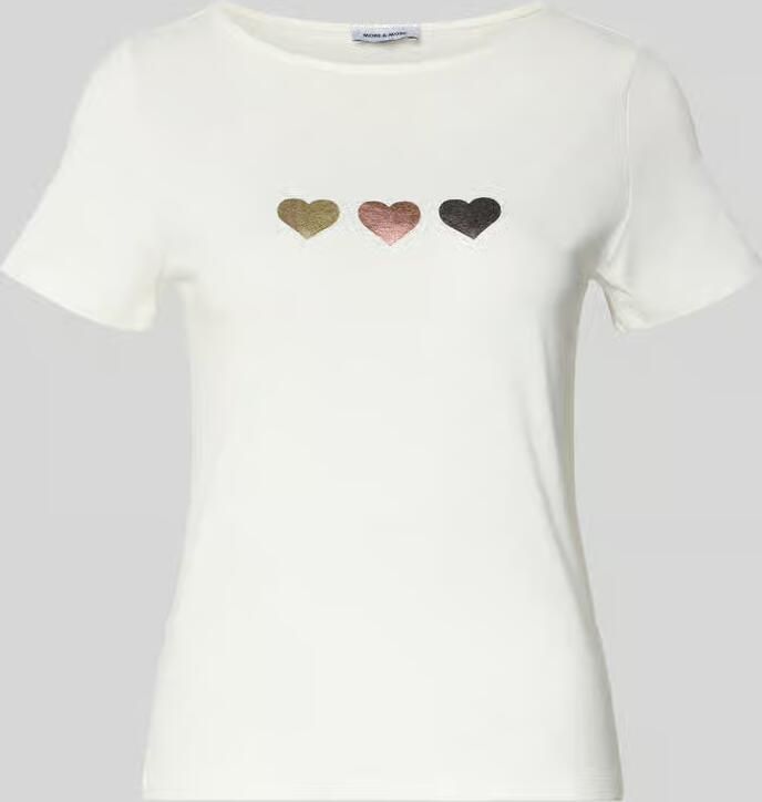 MORE & MORE T-shirt met motiefprint - Foto 2