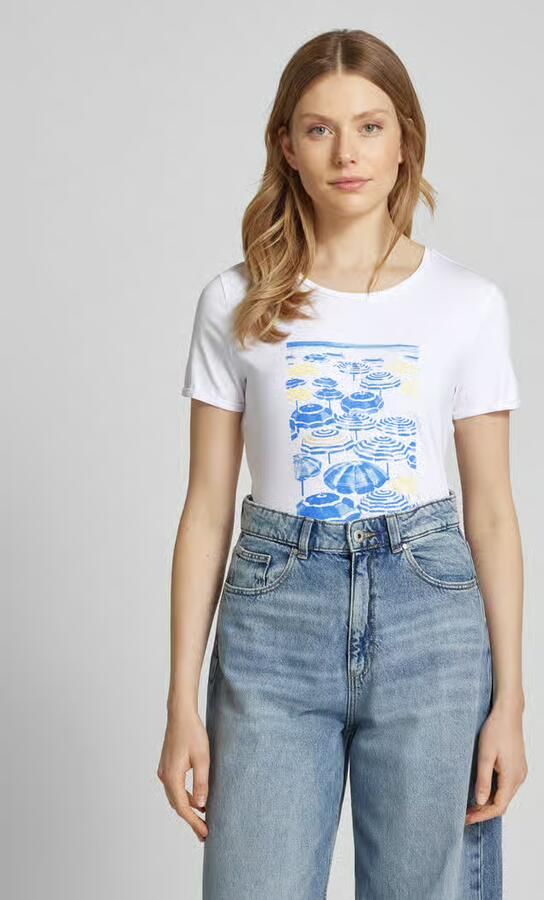 MORE & MORE T-shirt met motiefprint - Foto 2