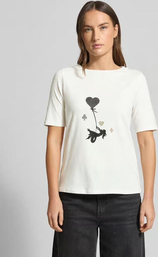 MORE & MORE T-shirt met motiefprint - Foto 2