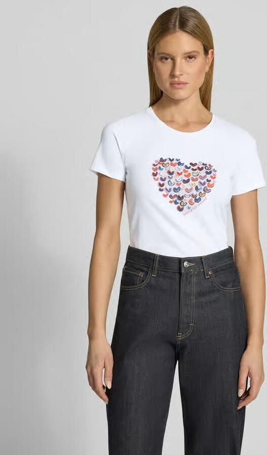 MORE & MORE T-shirt met motiefprint - Foto 3