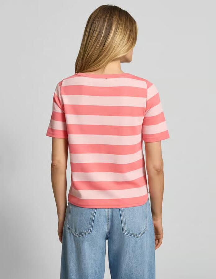MORE & MORE T-shirt met ronde hals en 1 2-mouwen - Foto 2