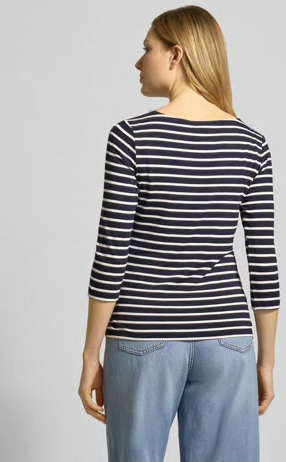 MORE & MORE T-shirt met ronde hals en 3 4-mouwen