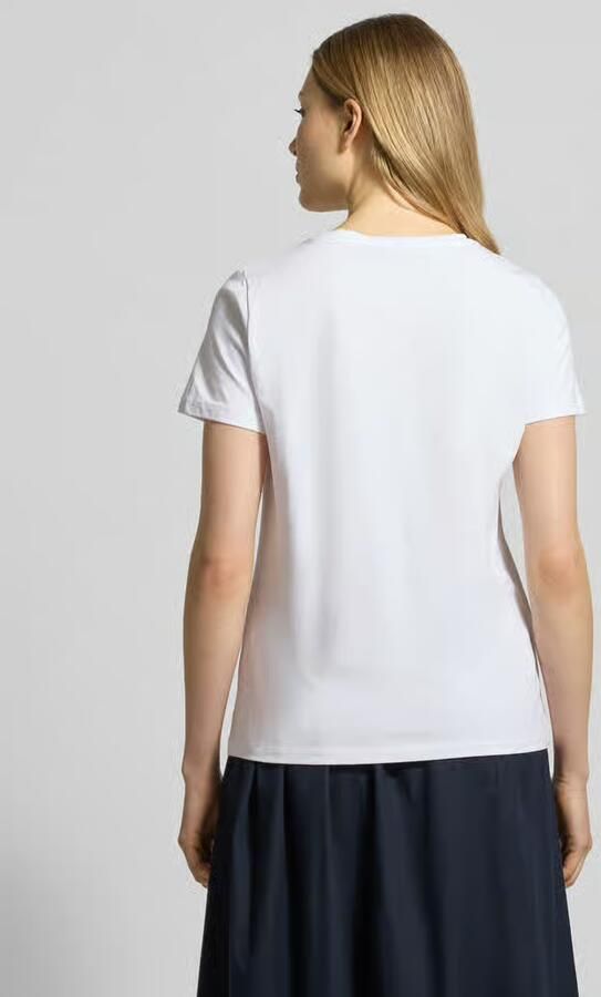 MORE & MORE T-shirt met ronde hals en Parels