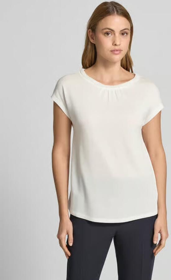 MORE & MORE T-shirt met ronde hals en sierkralen - Foto 2