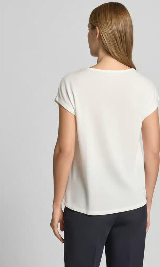 MORE & MORE T-shirt met ronde hals en sierkralen - Foto 3