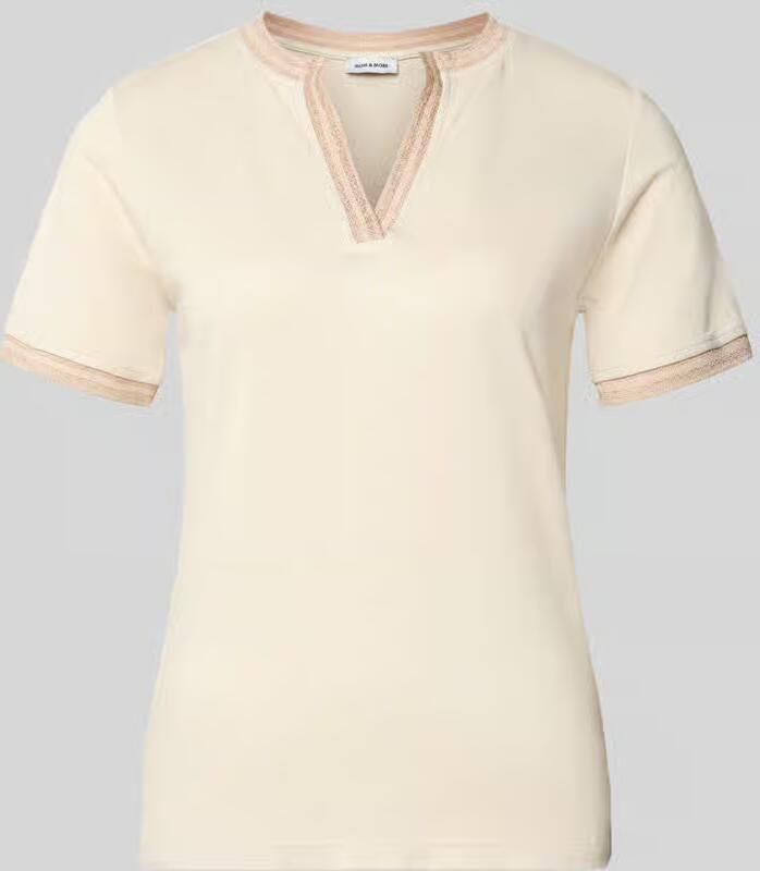 MORE & MORE T-shirt met V-hals - Foto 2