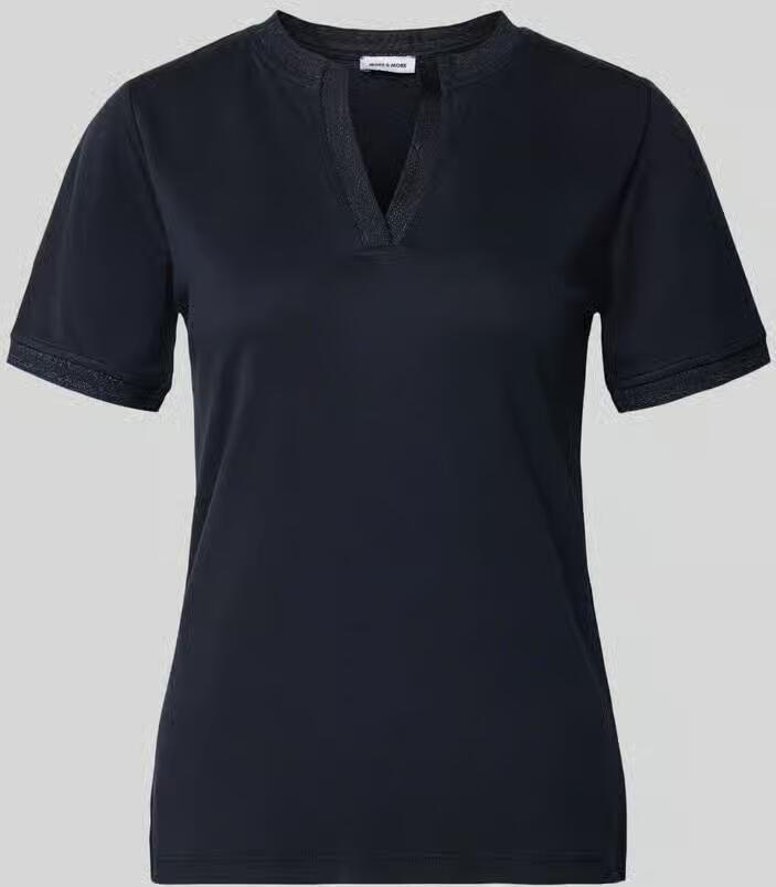MORE & MORE T-shirt met V-hals - Foto 2