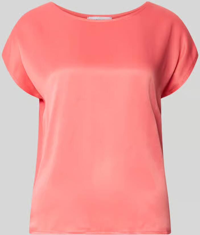 MORE & MORE T-shirt van mix van viscose en elastaan met ronde hals - Foto 2