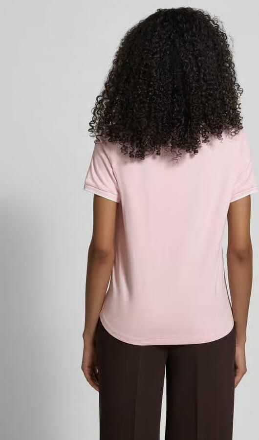 MORE & MORE T-shirt van Mix van viscose en elastaan met ronde hals - Foto 3