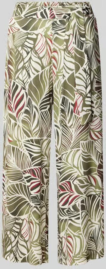 MORE & MORE wide fit broek in verkorte pasvorm
