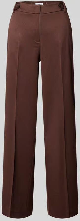 MORE & MORE wide fit stoffen broek met viscose - Foto 4