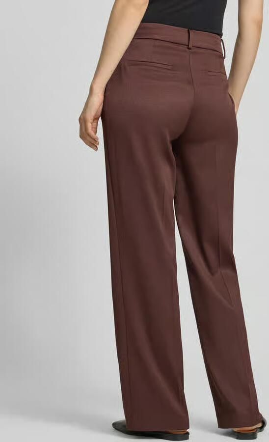 MORE & MORE wide fit stoffen broek met viscose
