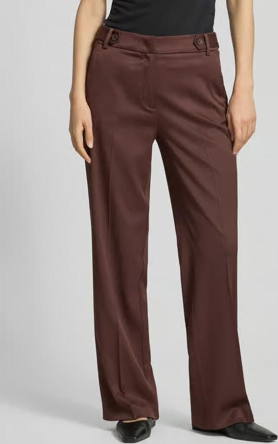 MORE & MORE wide fit stoffen broek met viscose - Foto 3