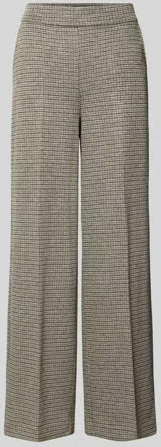 MORE & MORE Wide Leg broek met vouwplooi