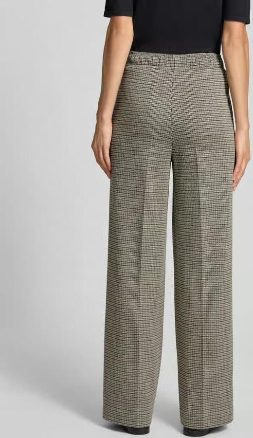 MORE & MORE Wide Leg broek met vouwplooi - Foto 3