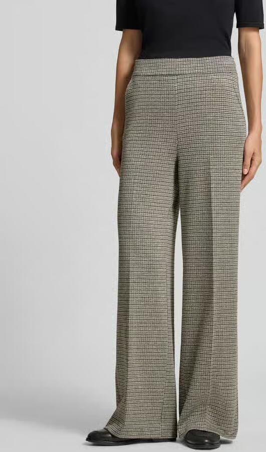 MORE & MORE Wide Leg broek met vouwplooi - Foto 2