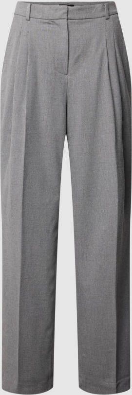 MORE & MORE Stoffen broek met gestileerde achterzakken
