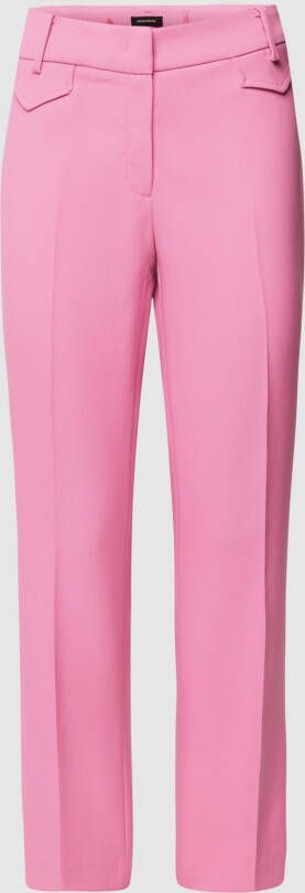 MORE & MORE Stoffen broek met persplooien