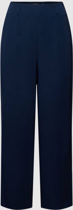 MORE & MORE Stoffen broek met persplooien